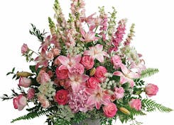 Pink & Peach Floral Tributes