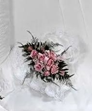 Pink & White Heart Lid Decoration