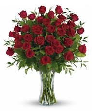 Breathtaking Beauty - 3 Dozen Red Roses