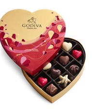 Valentine's Day Heart Assorted Chocolate Gift Box, 14 pc.