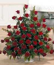 Large Red Rose Tribute