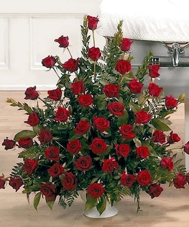 Large Red Rose Tribute