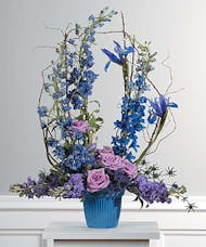 Lavender & Blue Arrangement