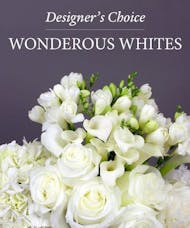 Wonderful Whites-Designer's Choice in Vase