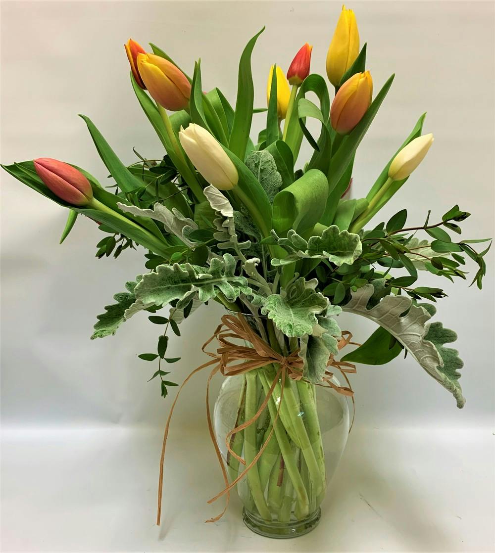 tulips blooming Spring flowers Delivery Palm Beach Florida Flower