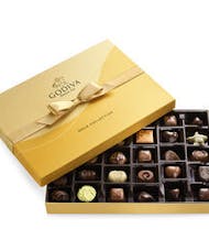 Godiva-36 pc Assorted Chocolate Gold Gift Box