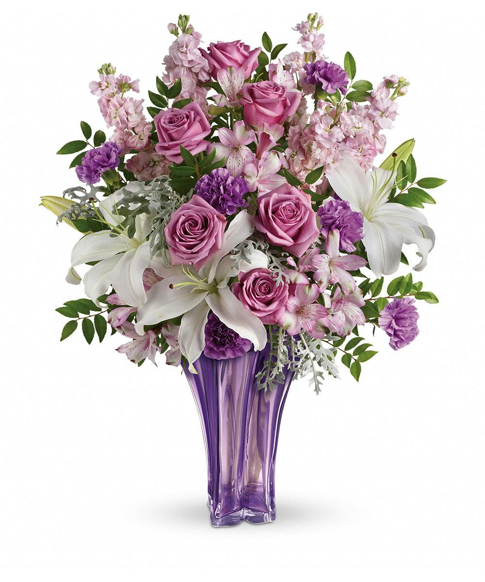 lavished in lilies bouquet Luxury Delivery Palm Beach Florida