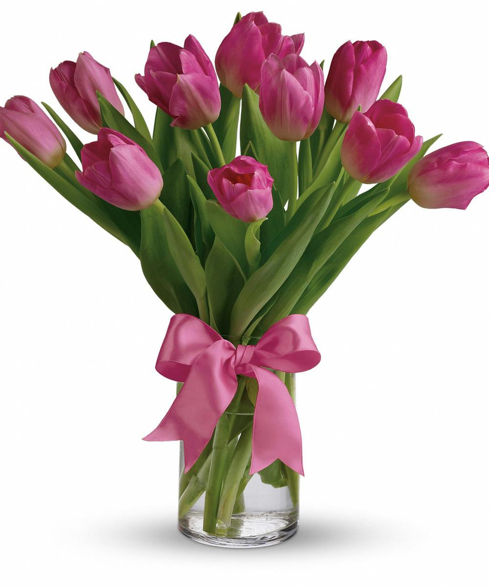 precious pink tulips flowers Jupiter Delivery (FL) Flower Kingdom