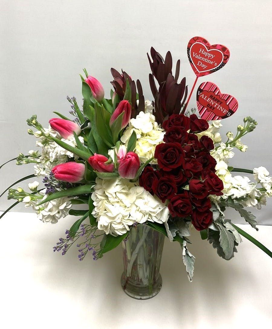 To My Valentine Anniversary & Romance flowers Palm Beach Gardens