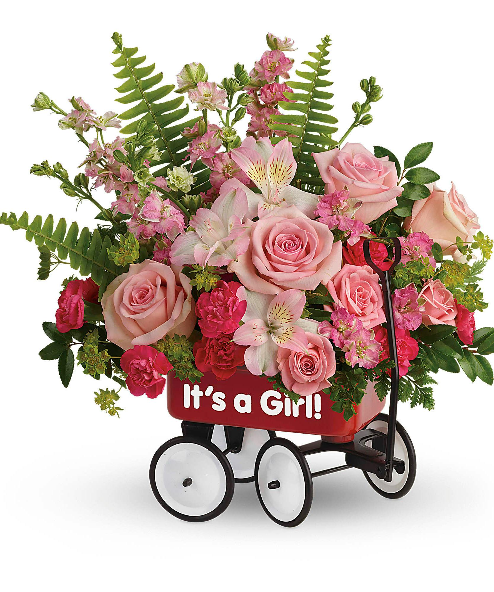 welcome beautiful bouquet | new baby flowers Delivery Palm Beach