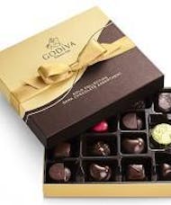 Godiva Dark Chocolate Gift Box, 15 pc