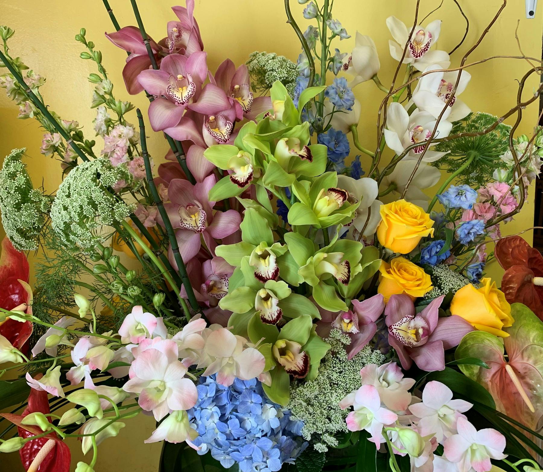 Bliss extraordinaire Tropical Flowers Delivery Palm Beach Florida