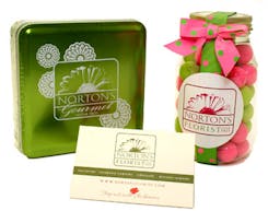 Branded candies and keepsakes